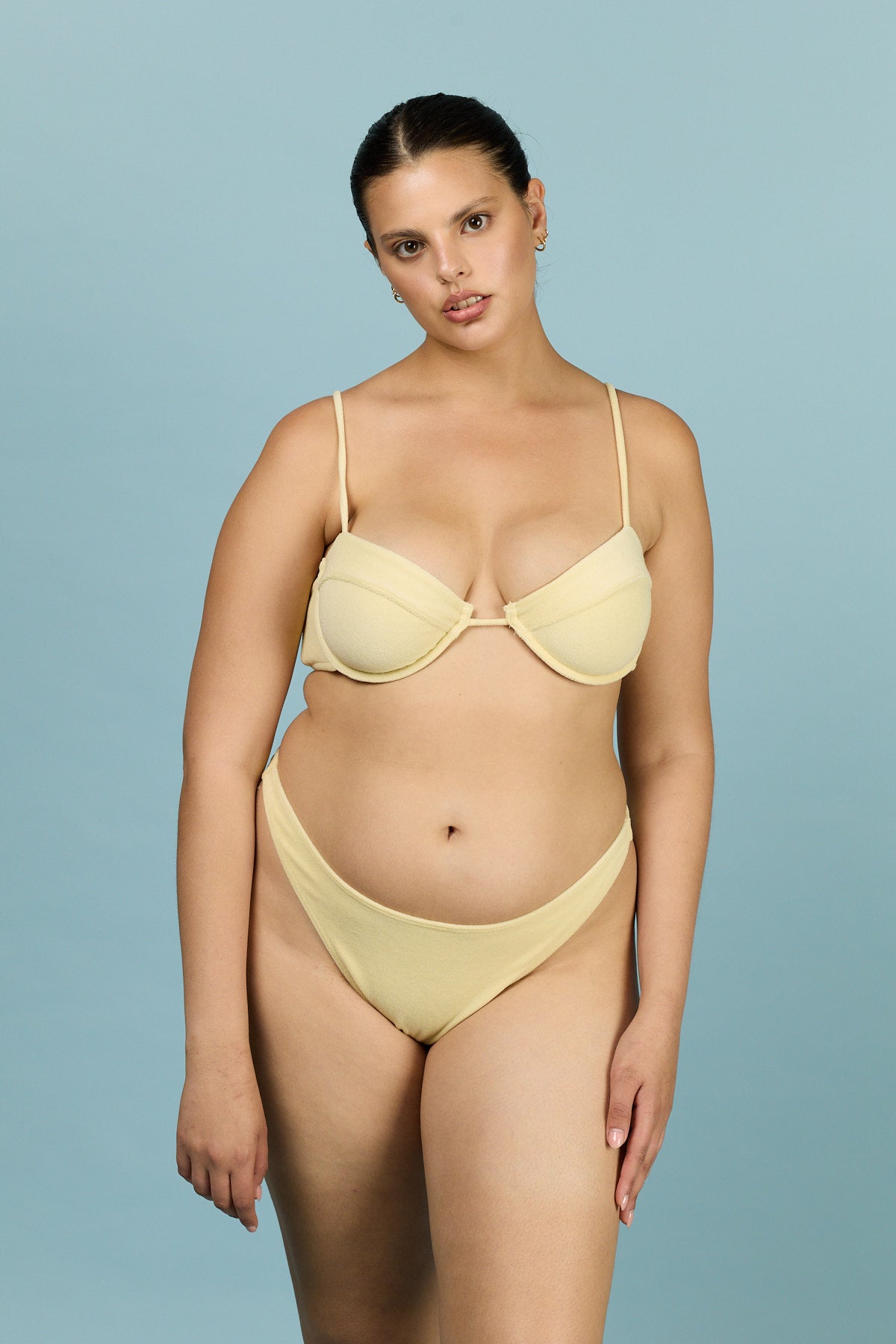 Mae Towel Fabric Bikini Set